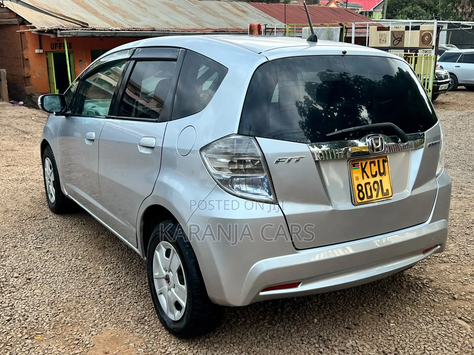 Honda Fit Automatic 2012 Silver
