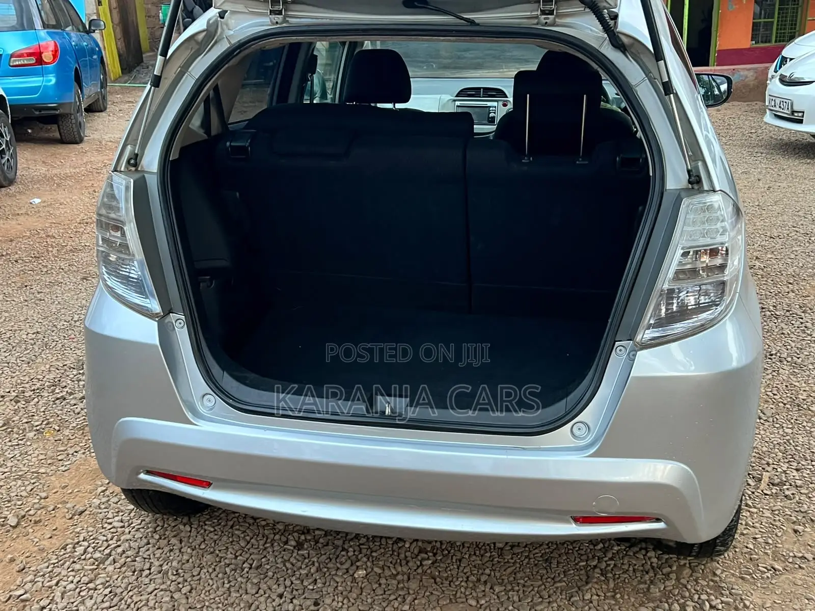 Honda Fit Automatic 2012 Silver