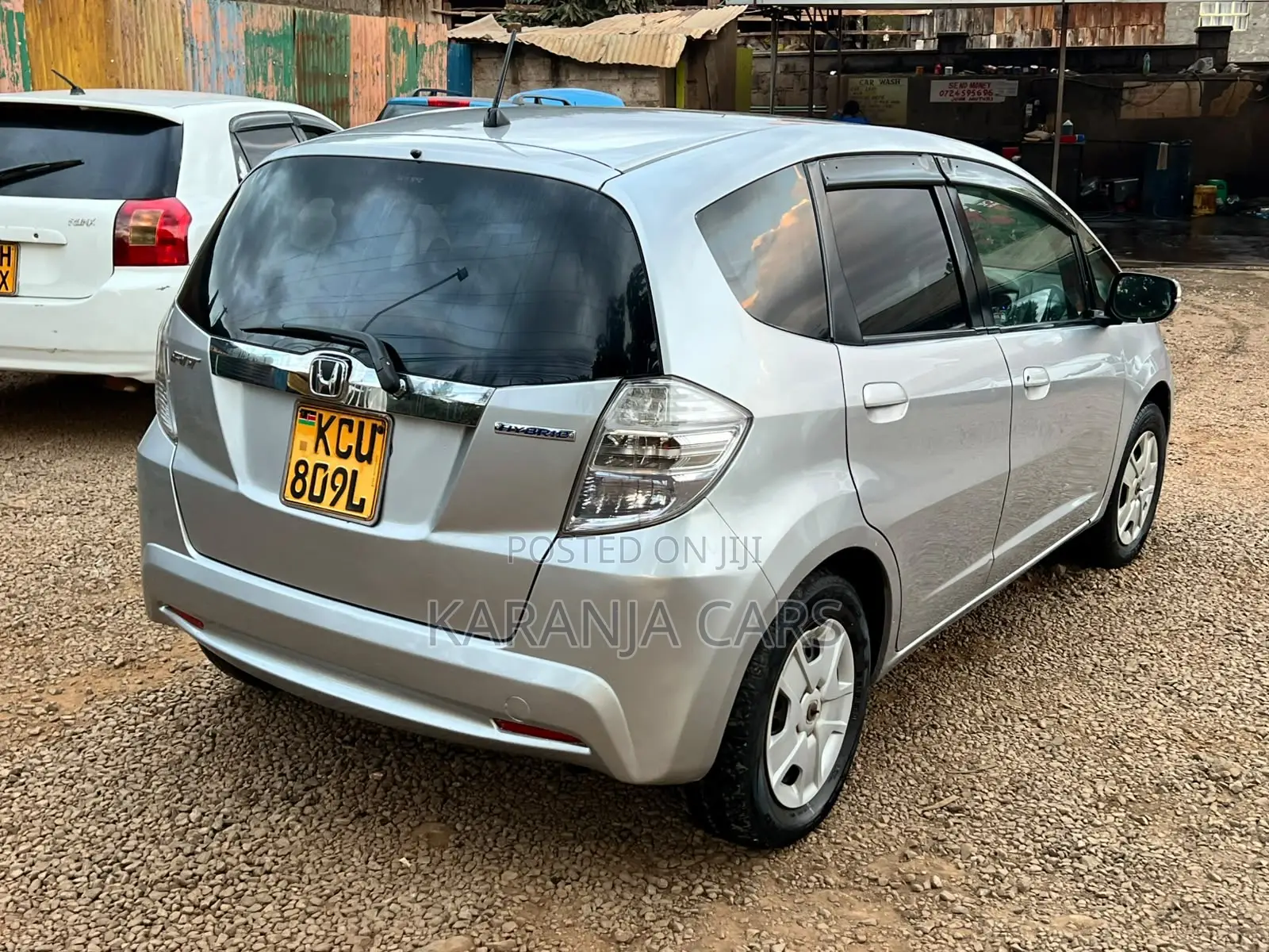 Honda Fit Automatic 2012 Silver
