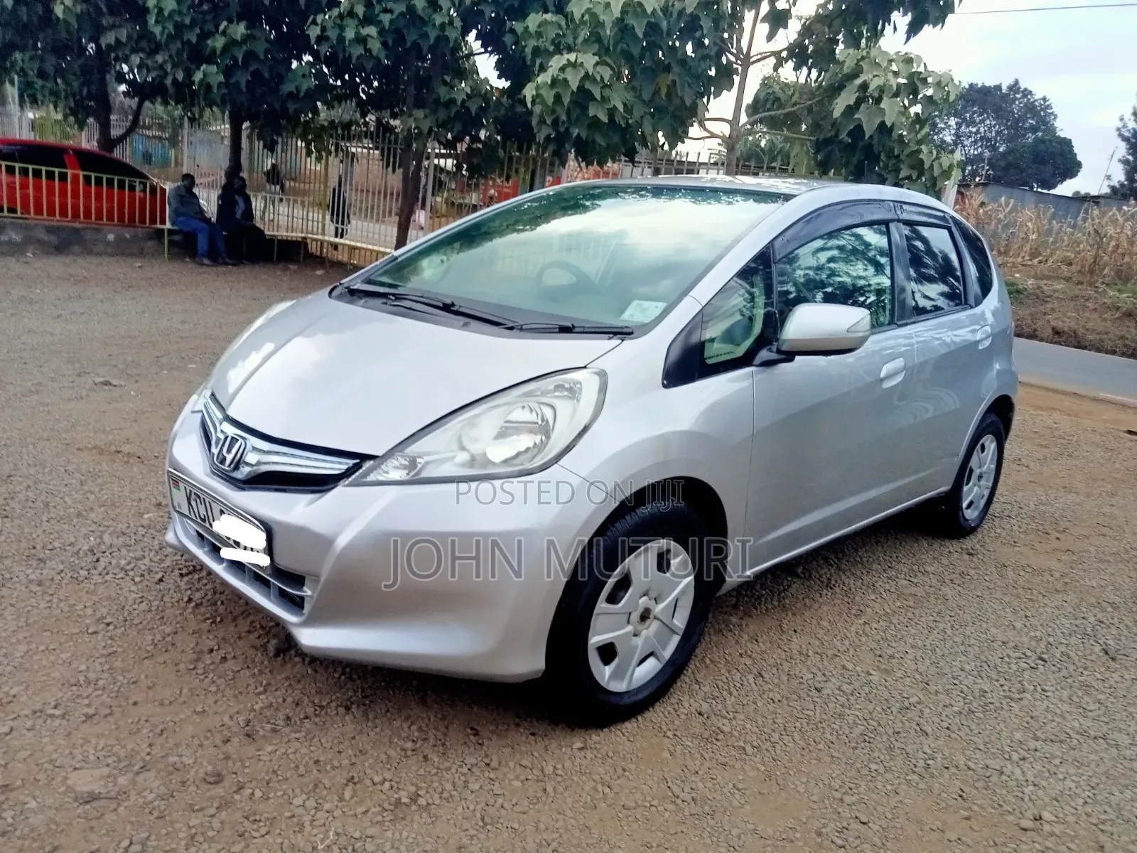 Honda Fit 2012 Silver