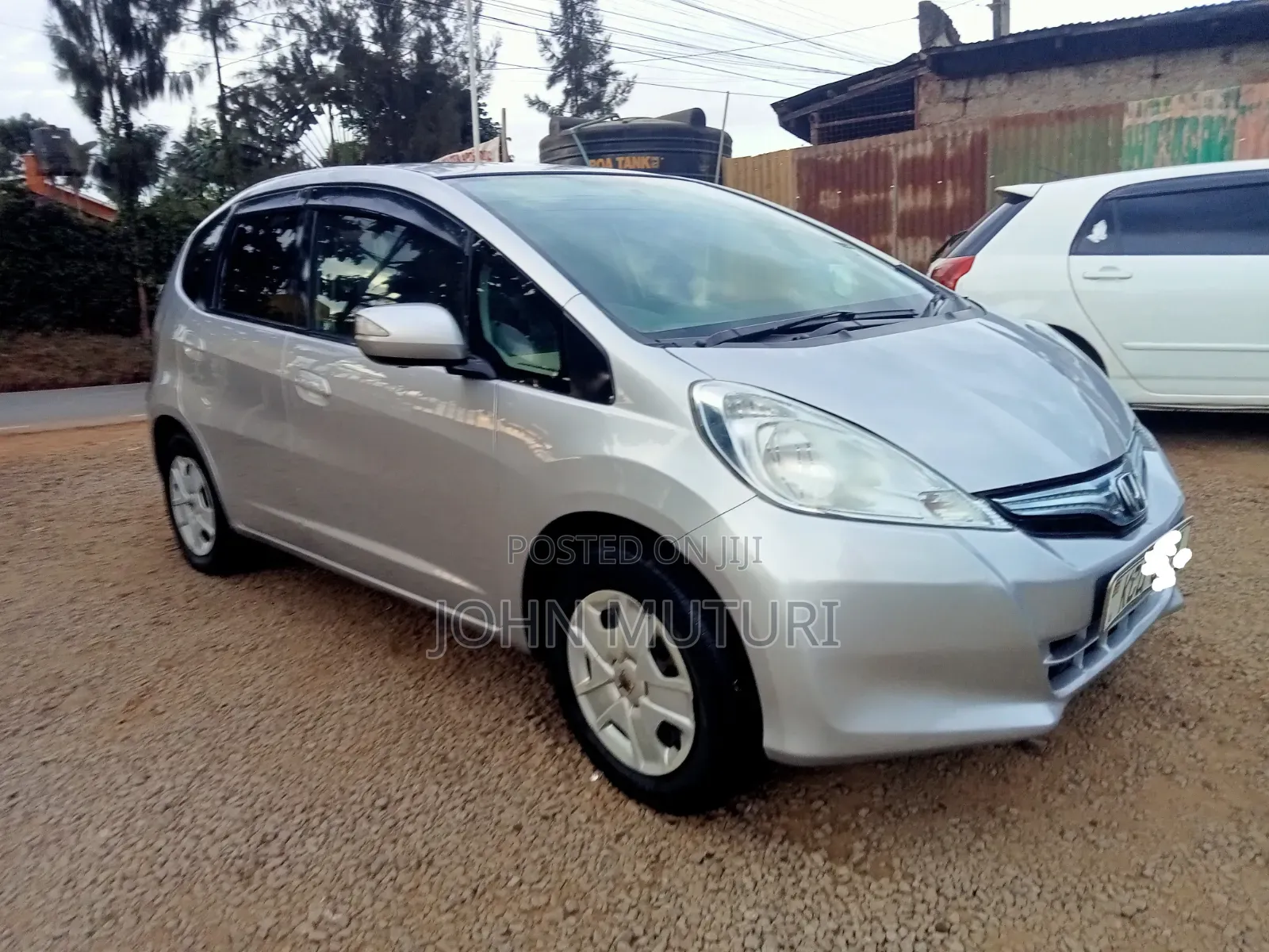 Honda Fit 2012 Silver