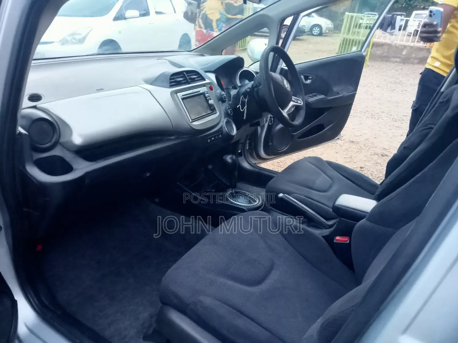 Honda Fit 2012 Silver