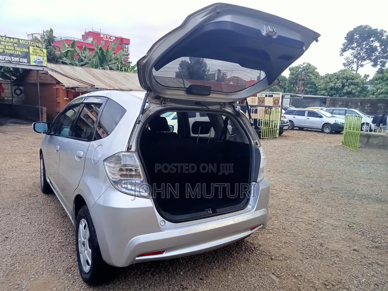Honda Fit 2012 Silver