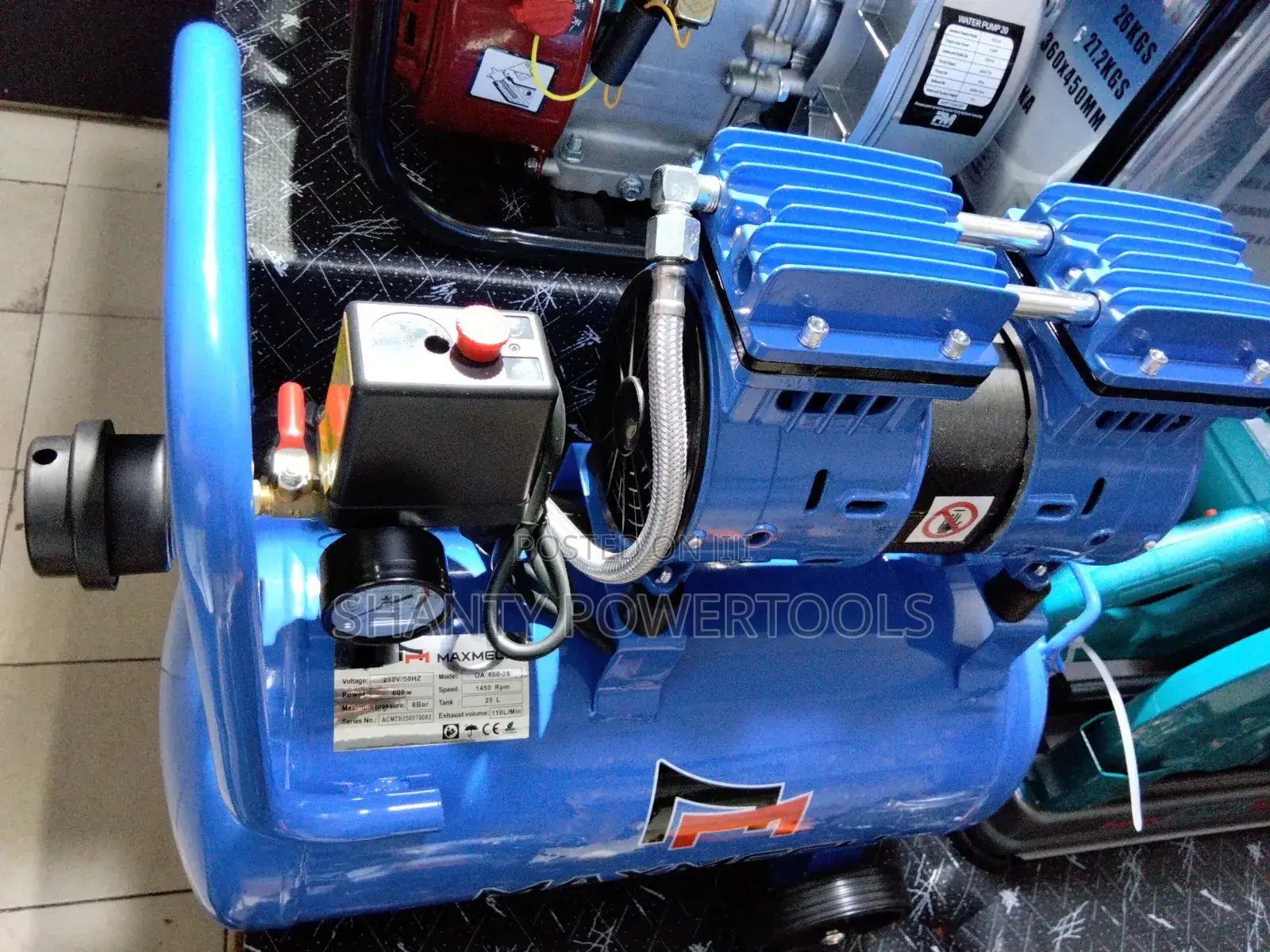 Maxmech Air Compressor 25litres