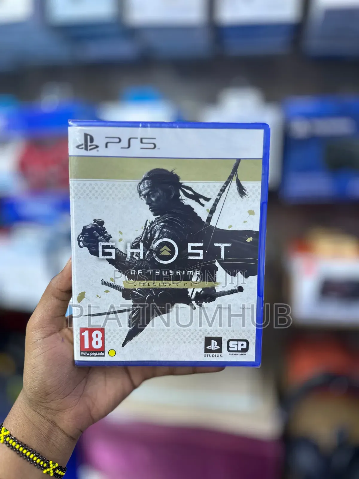 Ghost of Tsushima Director's Cut Open-World Game Ps5