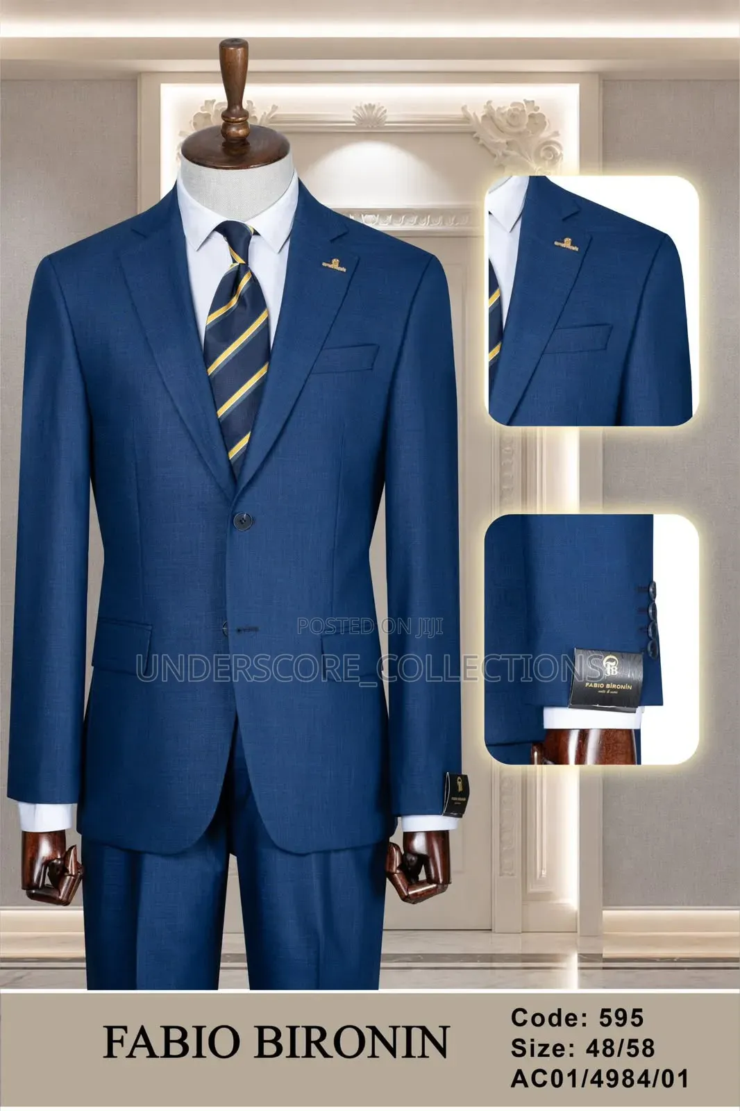 Fabio Turkey Men Suits