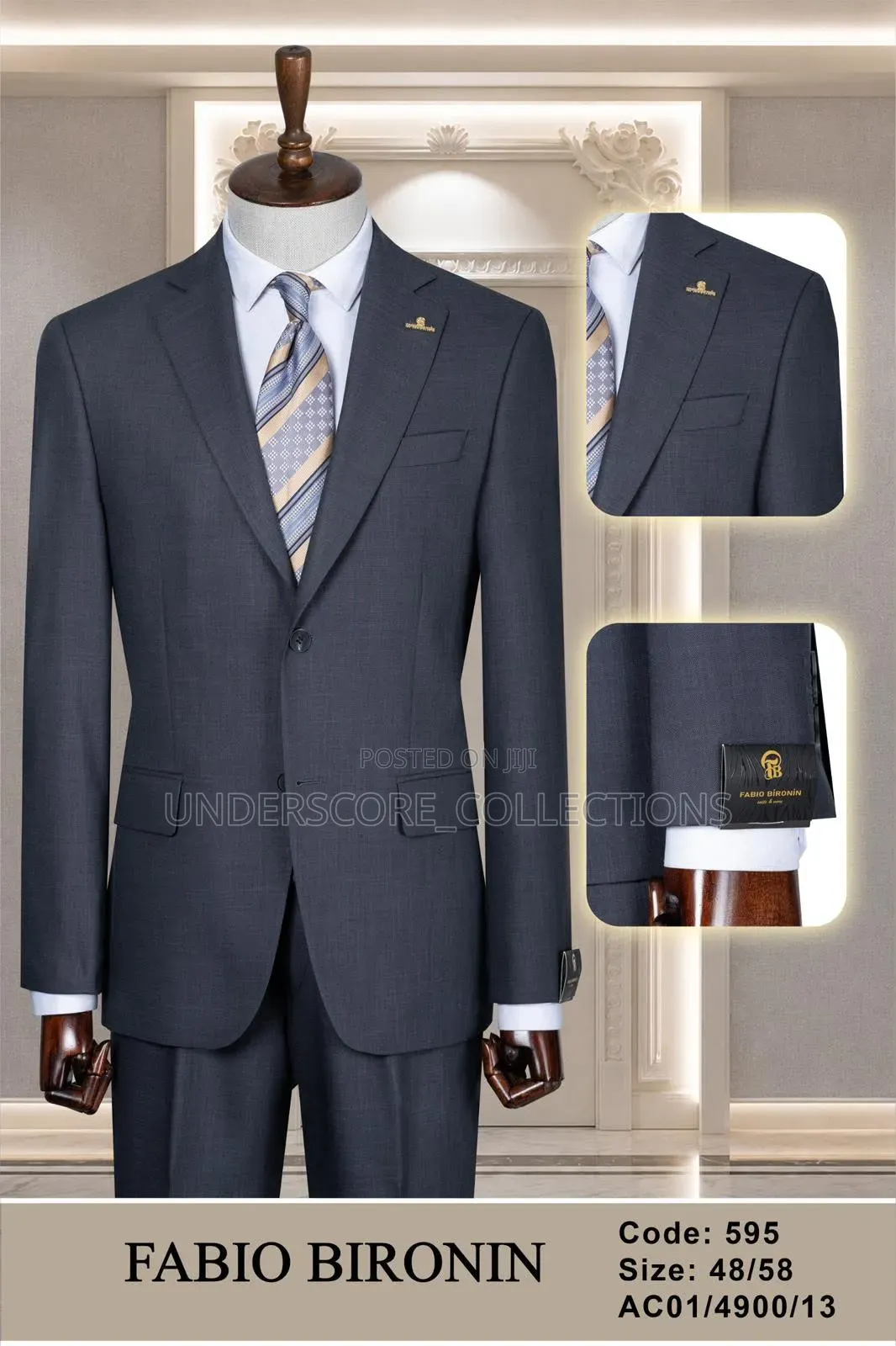 Fabio Turkey Men Suits