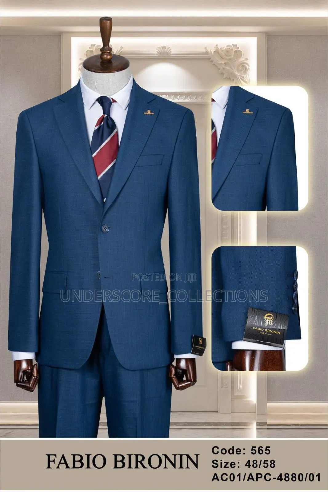 Fabio Turkey Men Suits