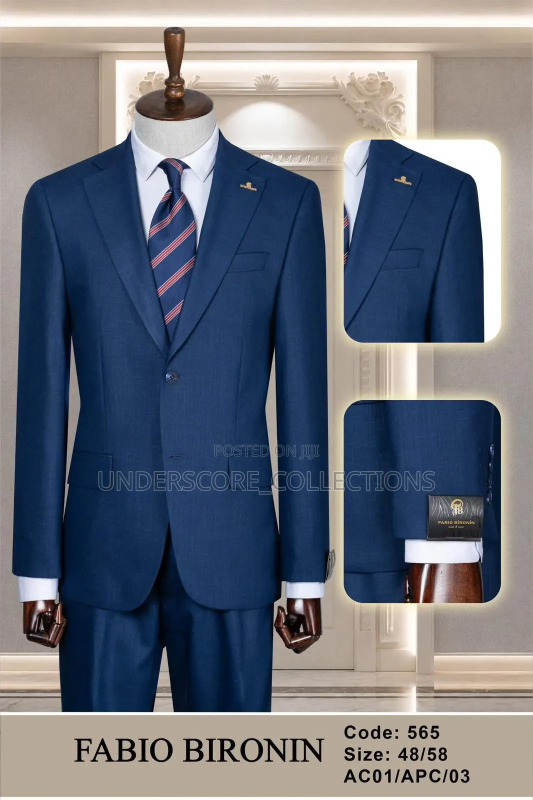 Fabio Turkey Men Suits