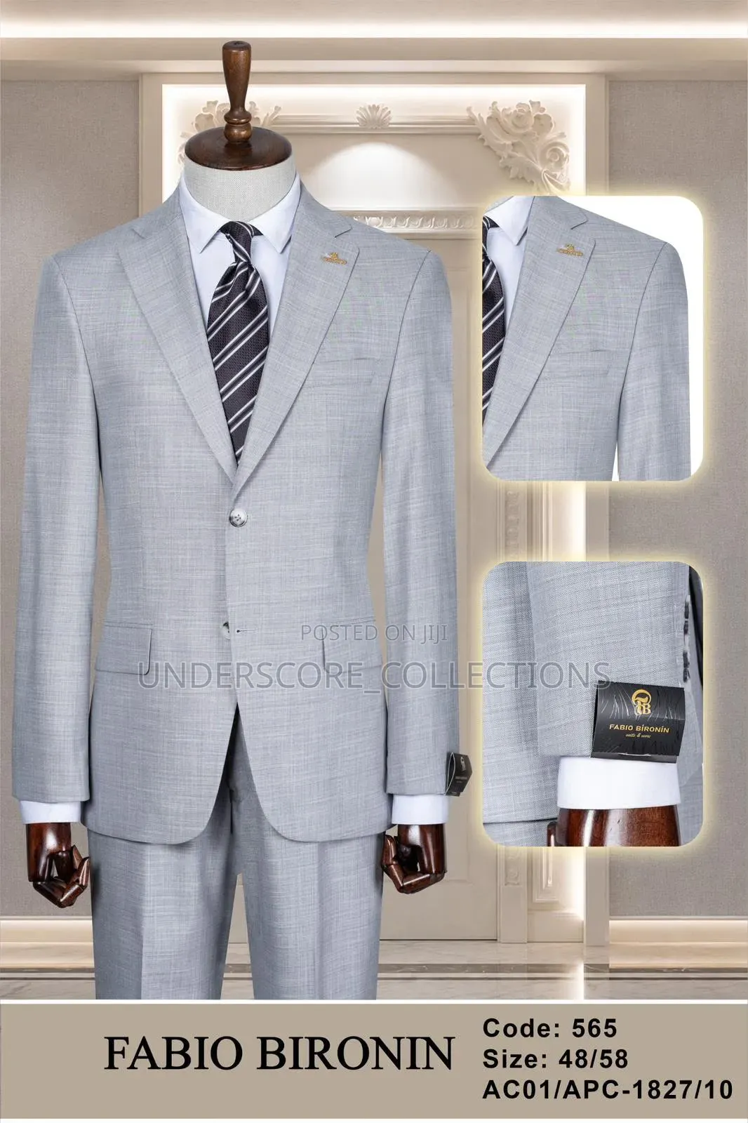 Fabio Turkey Men Suits