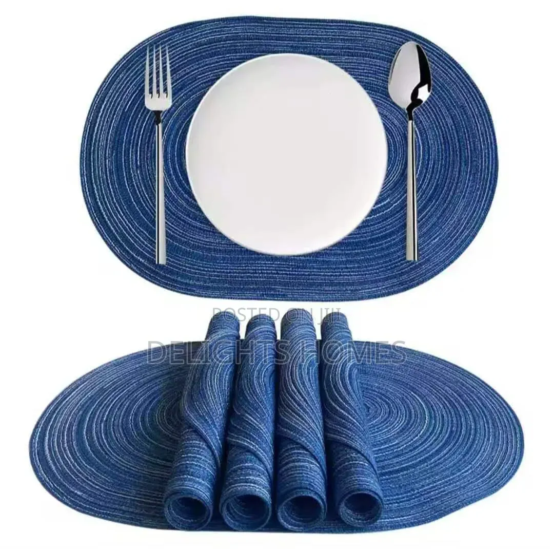 Eco-Friendly Oval Table Placemats-Car