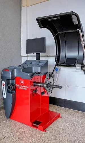 Automatic Wheel Data Input System Wheel Balancer S909 Machine Sunshine