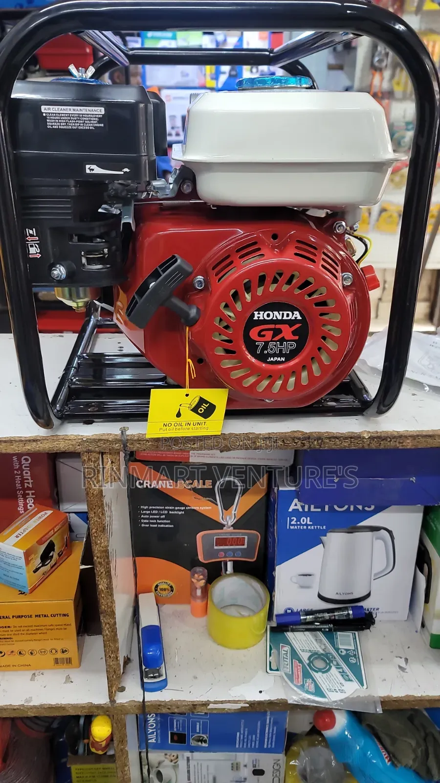 New Honda Gasoline-Powered Water Pump 2inch