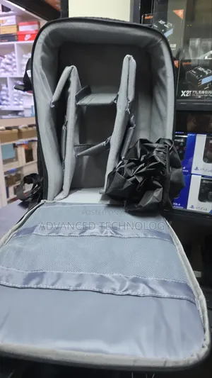 Camera Backpack Bag With Side Tripod Holder