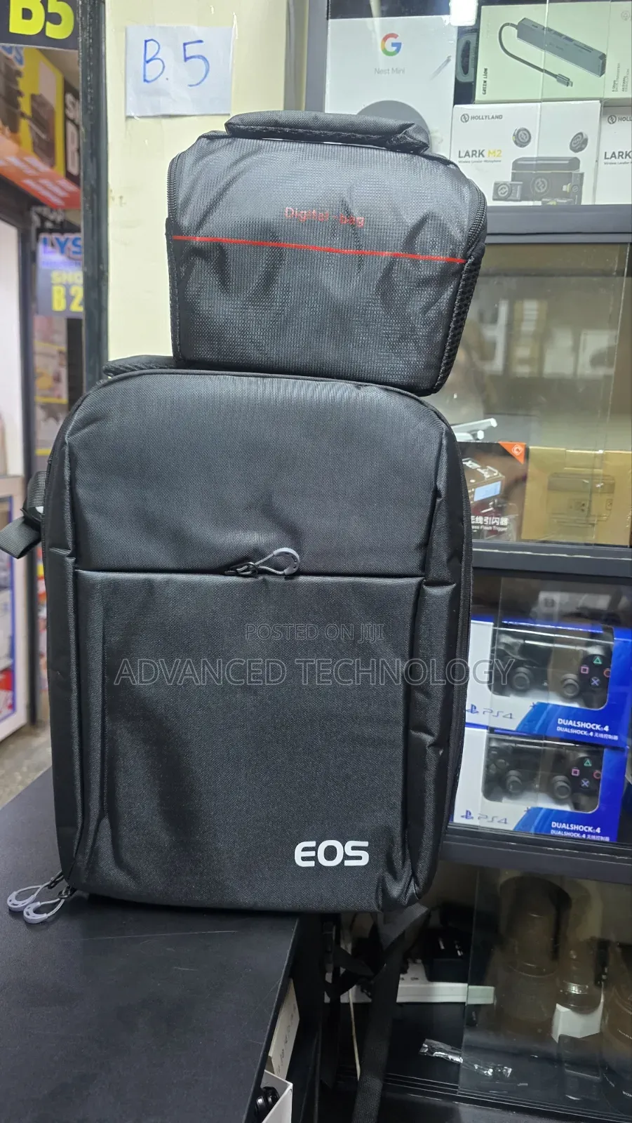 Camera Backpack Bag With Side Tripod Holder