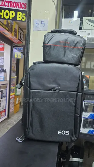 Camera Backpack Bag With Side Tripod Holder