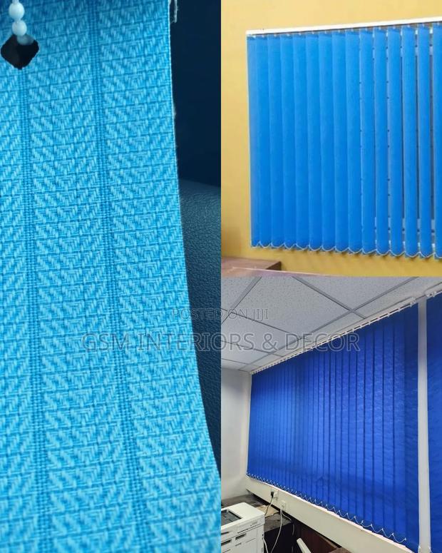 Dark Blue and Light Blue Office Carpets for Ceiling/Wall Mount - thumbnail 2