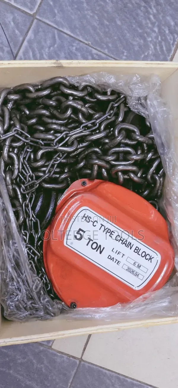 5T×6mtrs Manual Chainblock