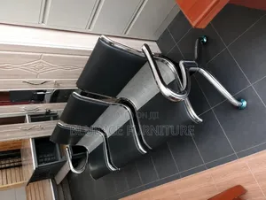 Office 3 Seater Waiting Chair With Chrome Frame