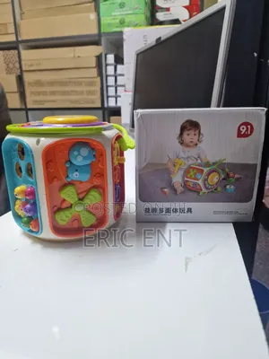 Kids Multifunctional Activity Cube Toy