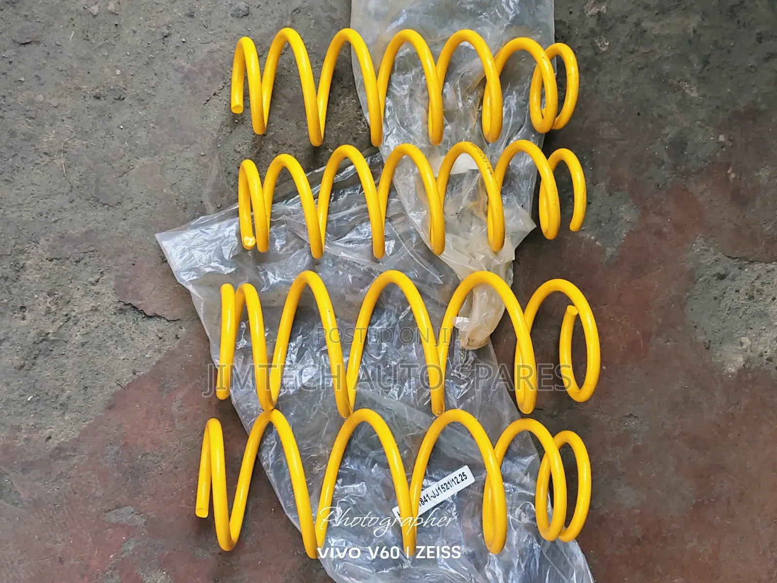 Toyota Vitz New Model Front and Rear Coil Spring