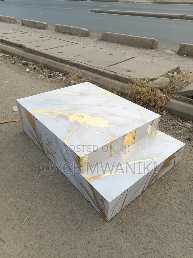 Laminated Marble Podium for Pedicure Seat  - main view