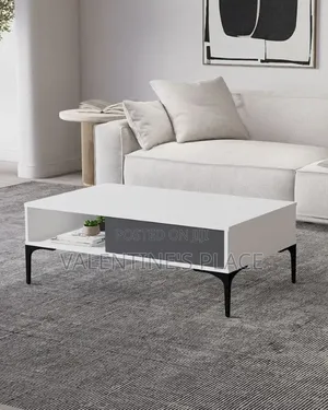 Modern Dual-Tone Coffee Table – Brand New