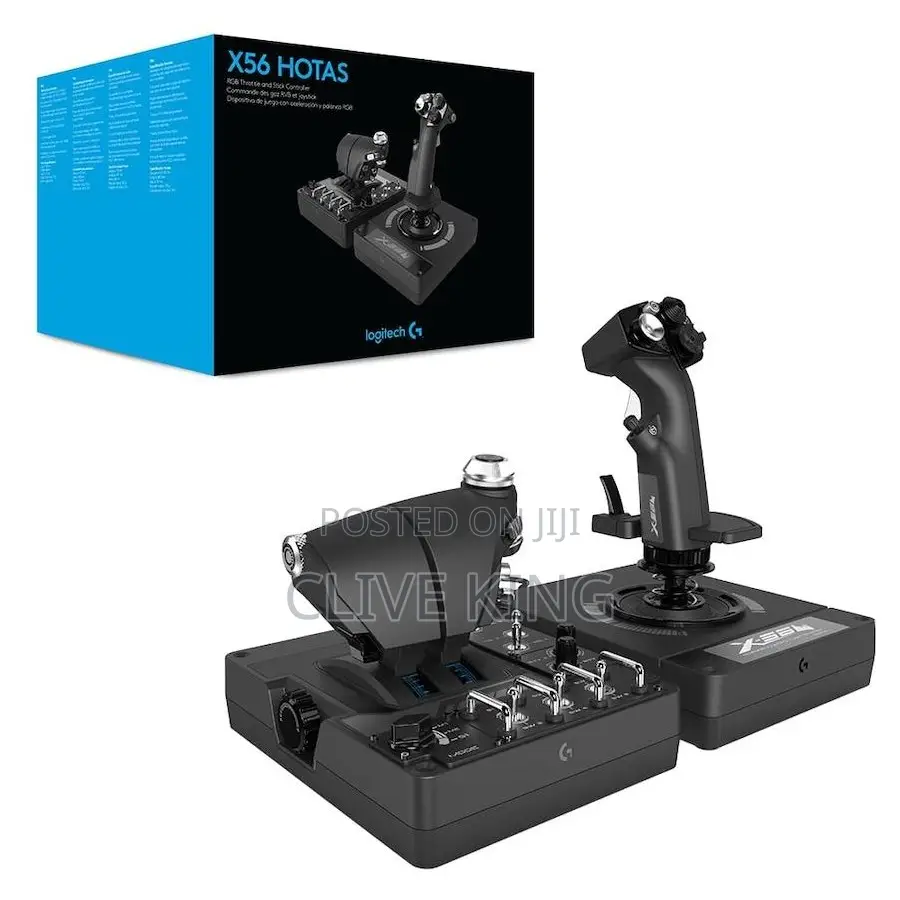 Logitech X56 Hotas Flight Simulator