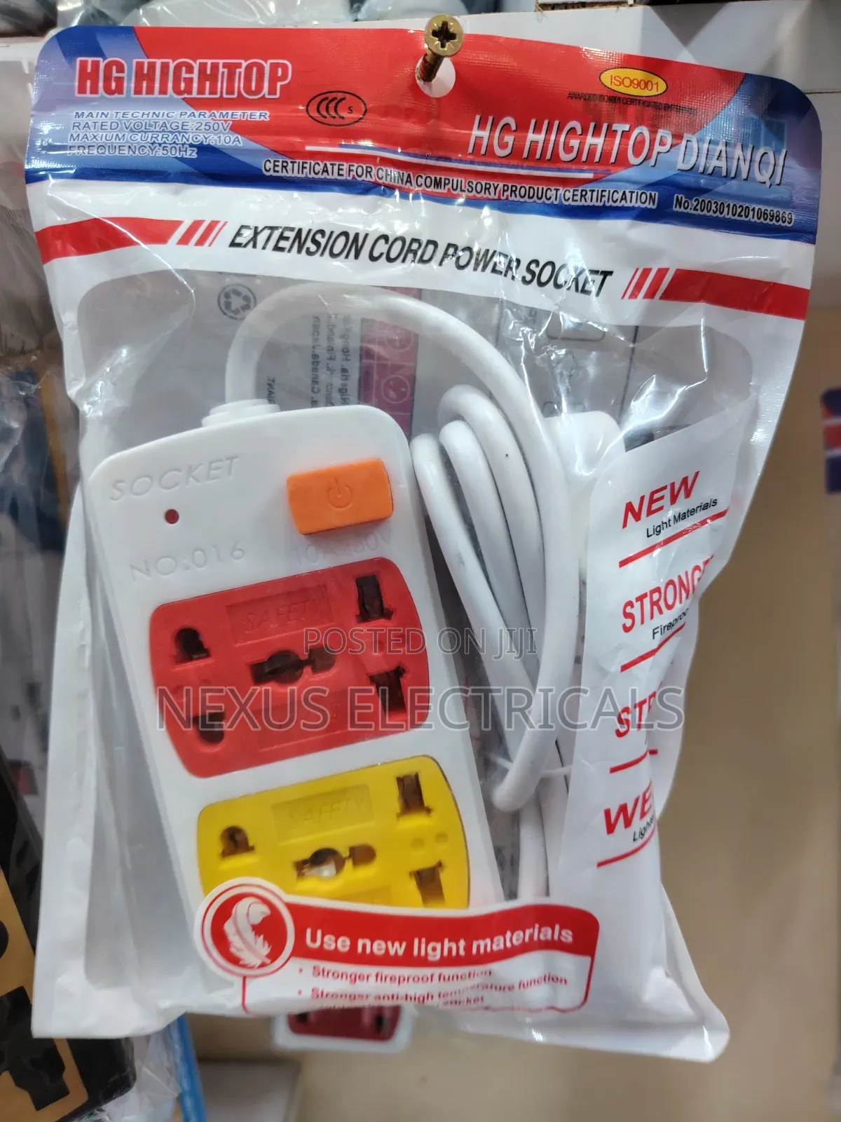 Extension Socket With USB Multipurpose Extension