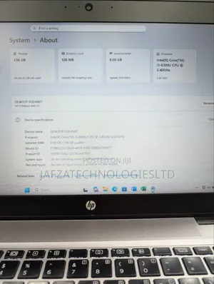 Laptop HP EliteBook 840 G3 8GB Intel Core i5 SSD 256GB
