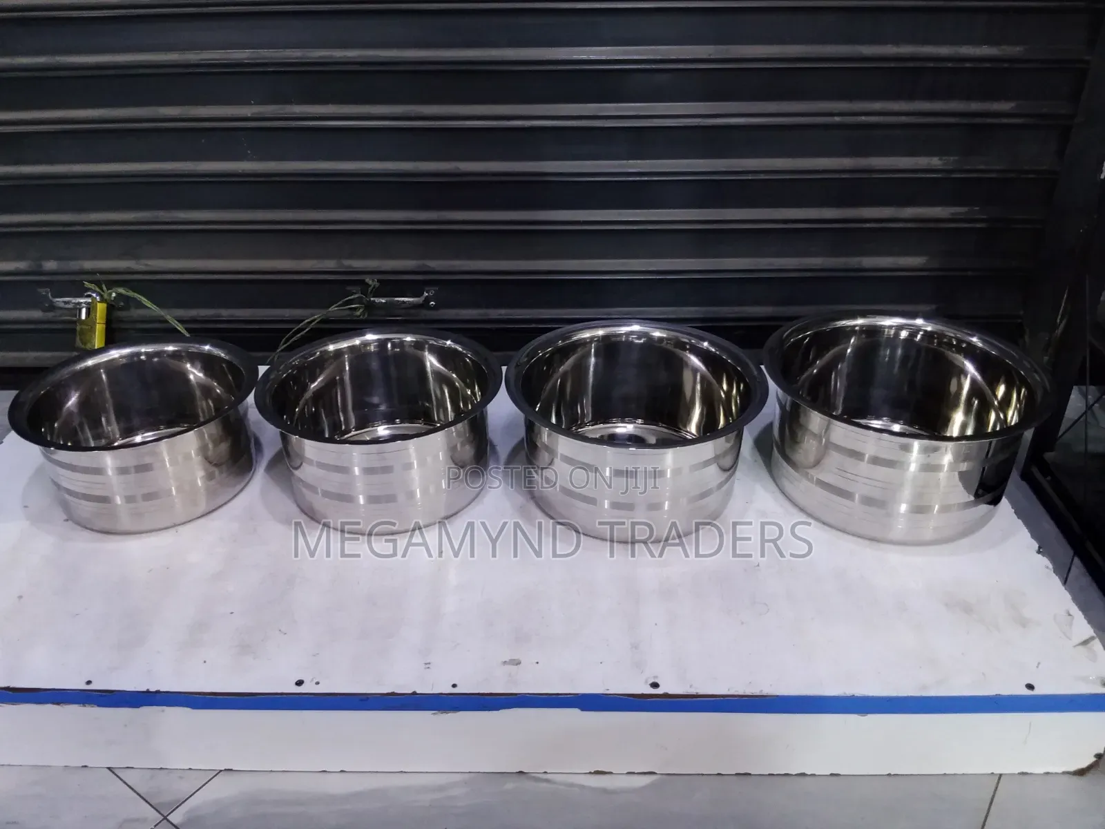 Stainless Steel Sufuria 4pc / UKEN Stainless Steel Cookware