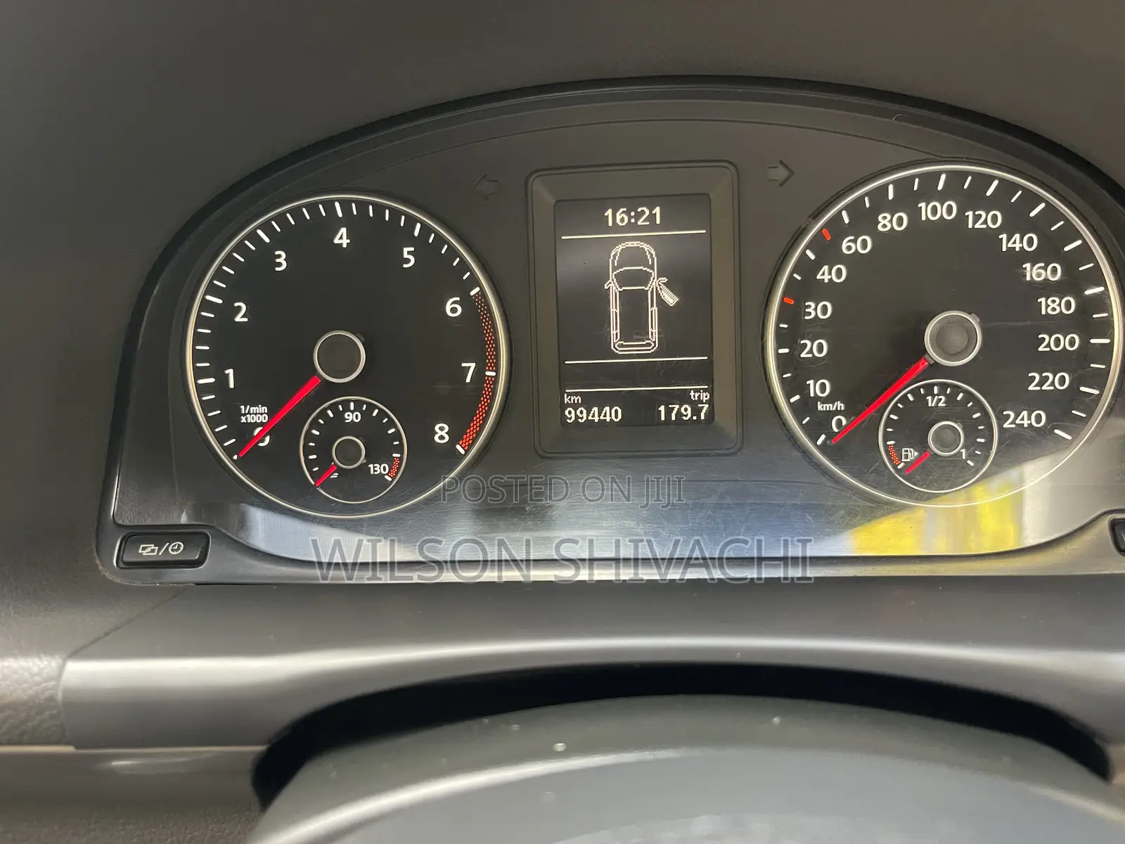 Volkswagen Touran 2015 Black