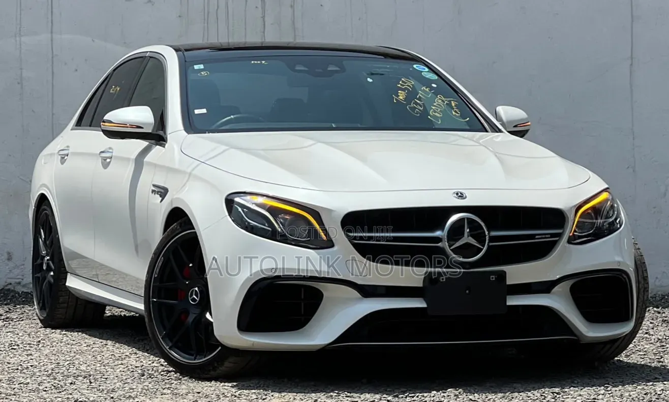 Mercedes-Benz E63 2019 White