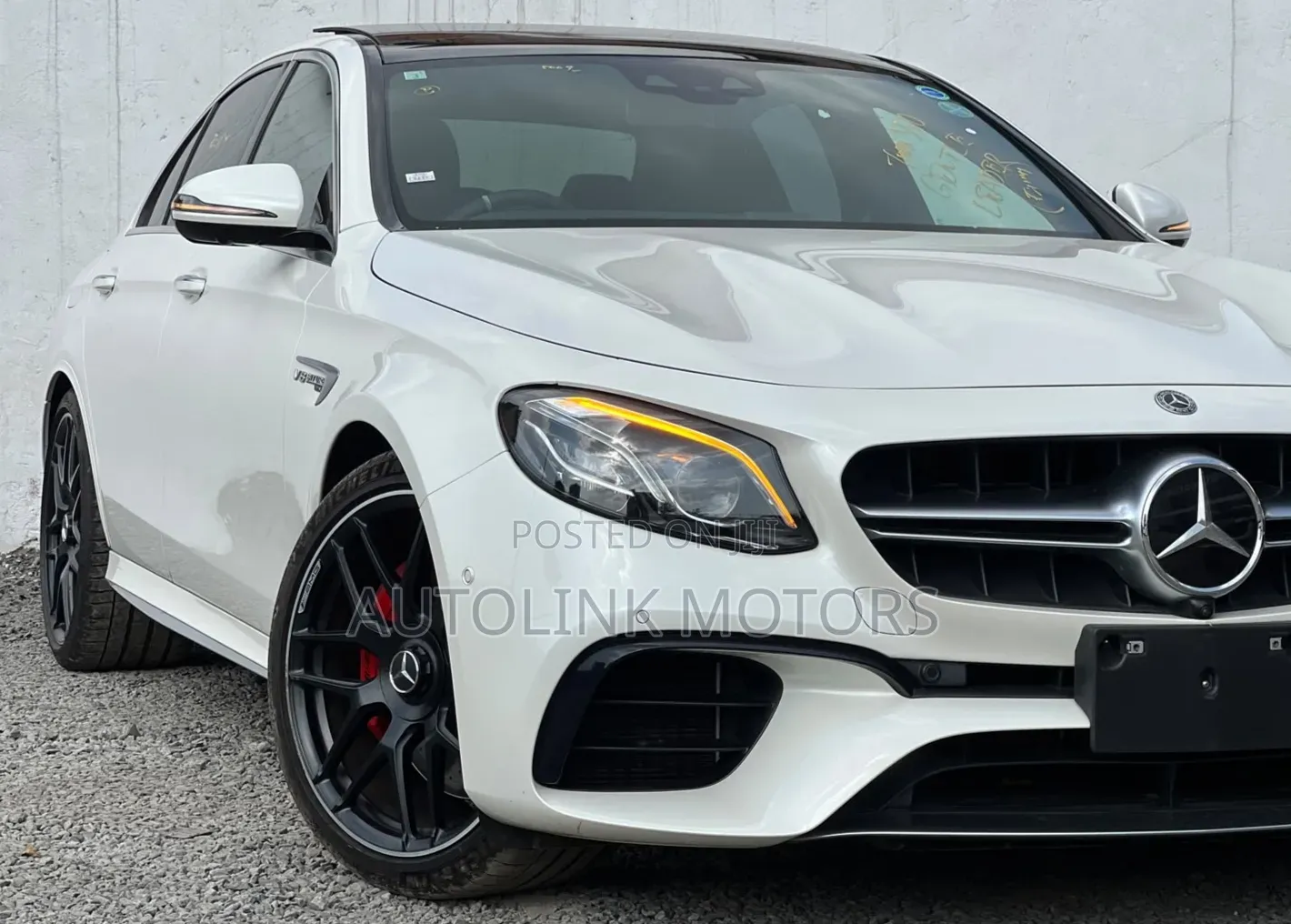 Mercedes-Benz E63 2019 White