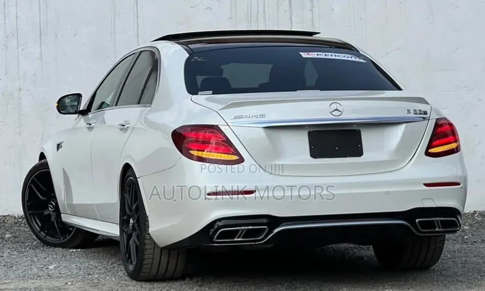 Mercedes-Benz E63 2019 White