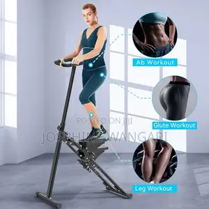 Vertical Stair Climber – Compact Home Gym Exercise Machine