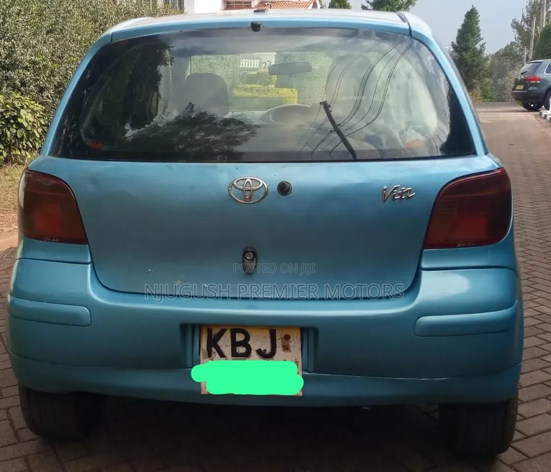 Toyota Vitz 2002 Blue