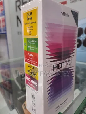 New Infinix Hot 70 128 GB Silver