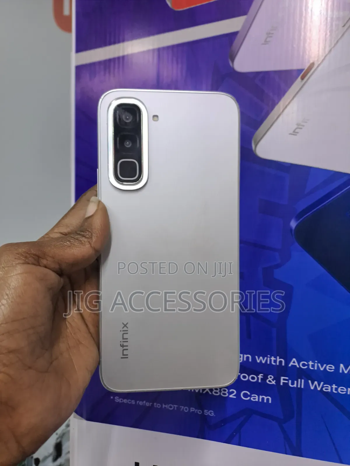 New Infinix Hot 70 128 GB Silver