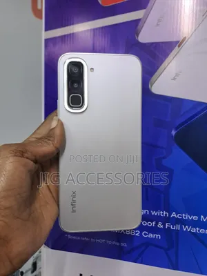 New Infinix Hot 70 128 GB Silver
