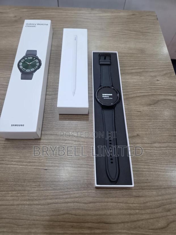 Samsung Galaxy Watch 6 Classic 47mm Black Open Box, 3 Months Old