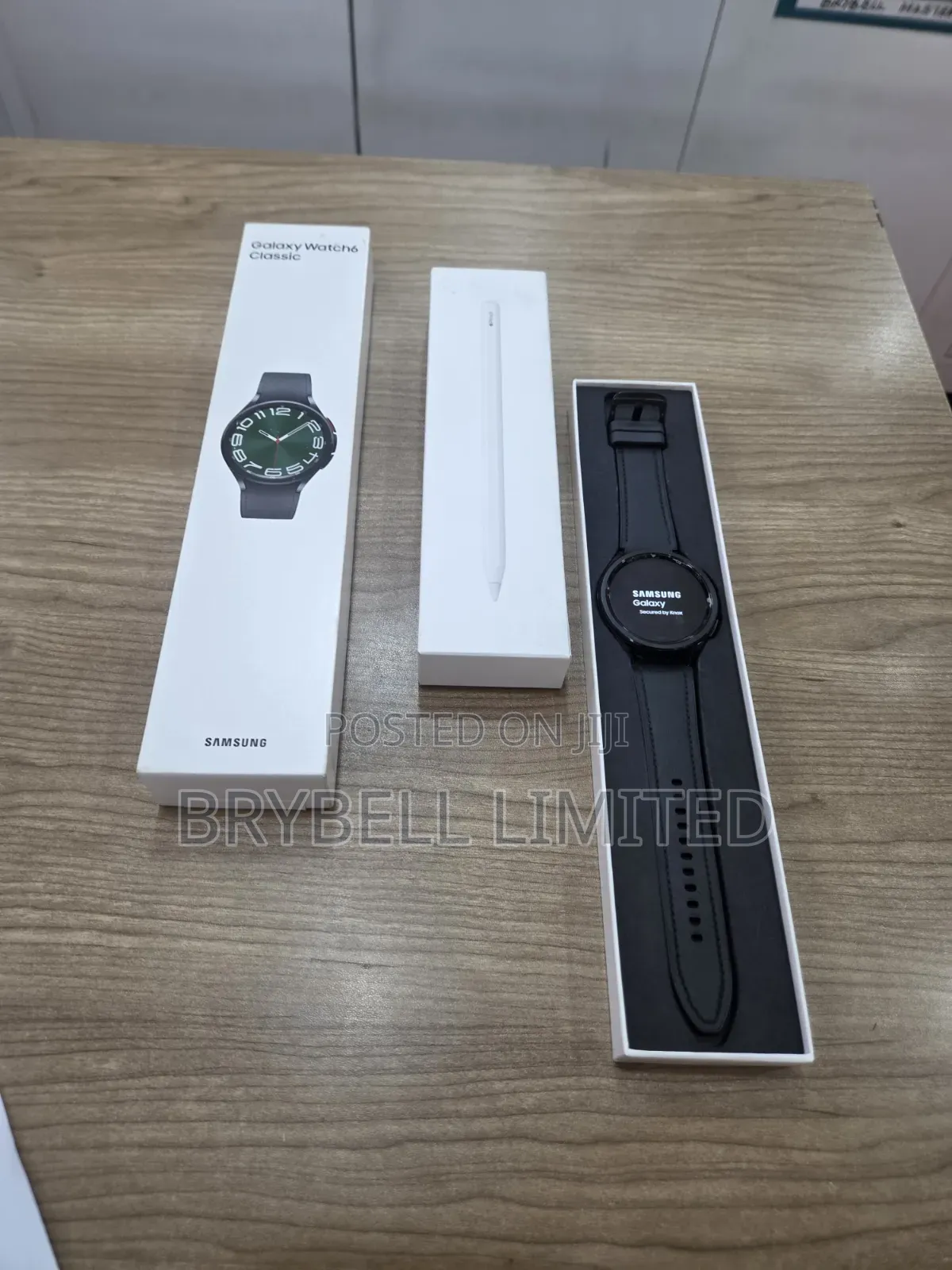 Samsung Galaxy Watch 6 Classic 47mm Black Open Box, 3 Months Old