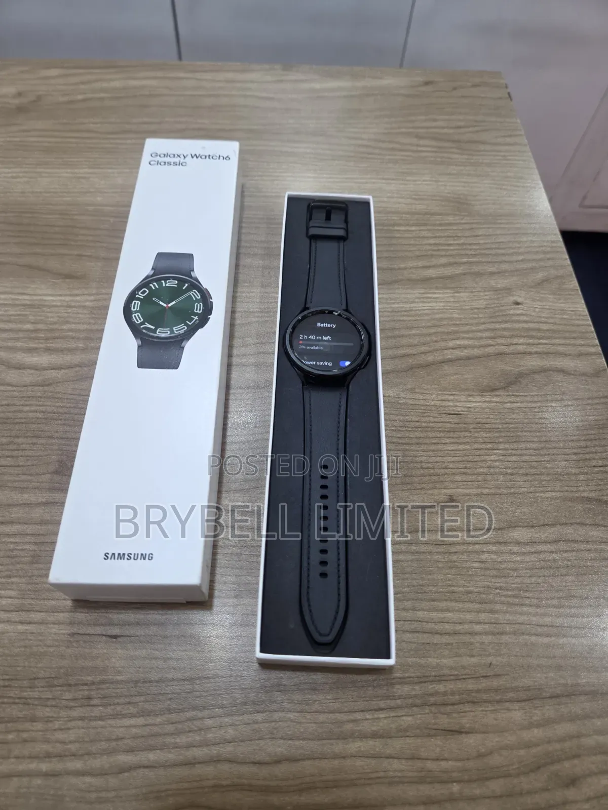 Samsung Galaxy Watch 6 Classic 47mm Black Open Box, 3 Months Old