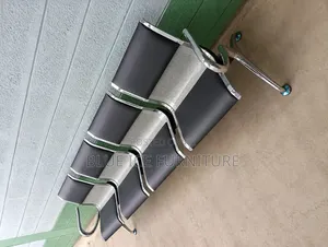 4 Seater Waiting Chair | Heavy Duty Office Reception Bench Kenya