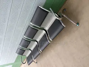 4 Seater Waiting Chair | Heavy Duty Office Reception Bench Kenya
