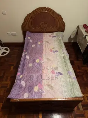 Single Bed and Mattress With Storage