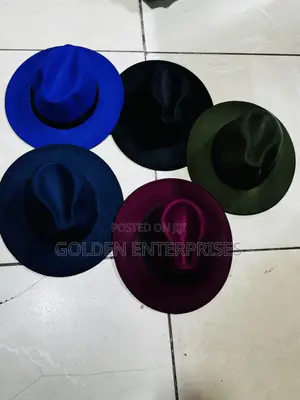 Classic Wide Brim Fedora Hats