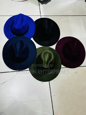Classic Wide Brim Fedora Hats