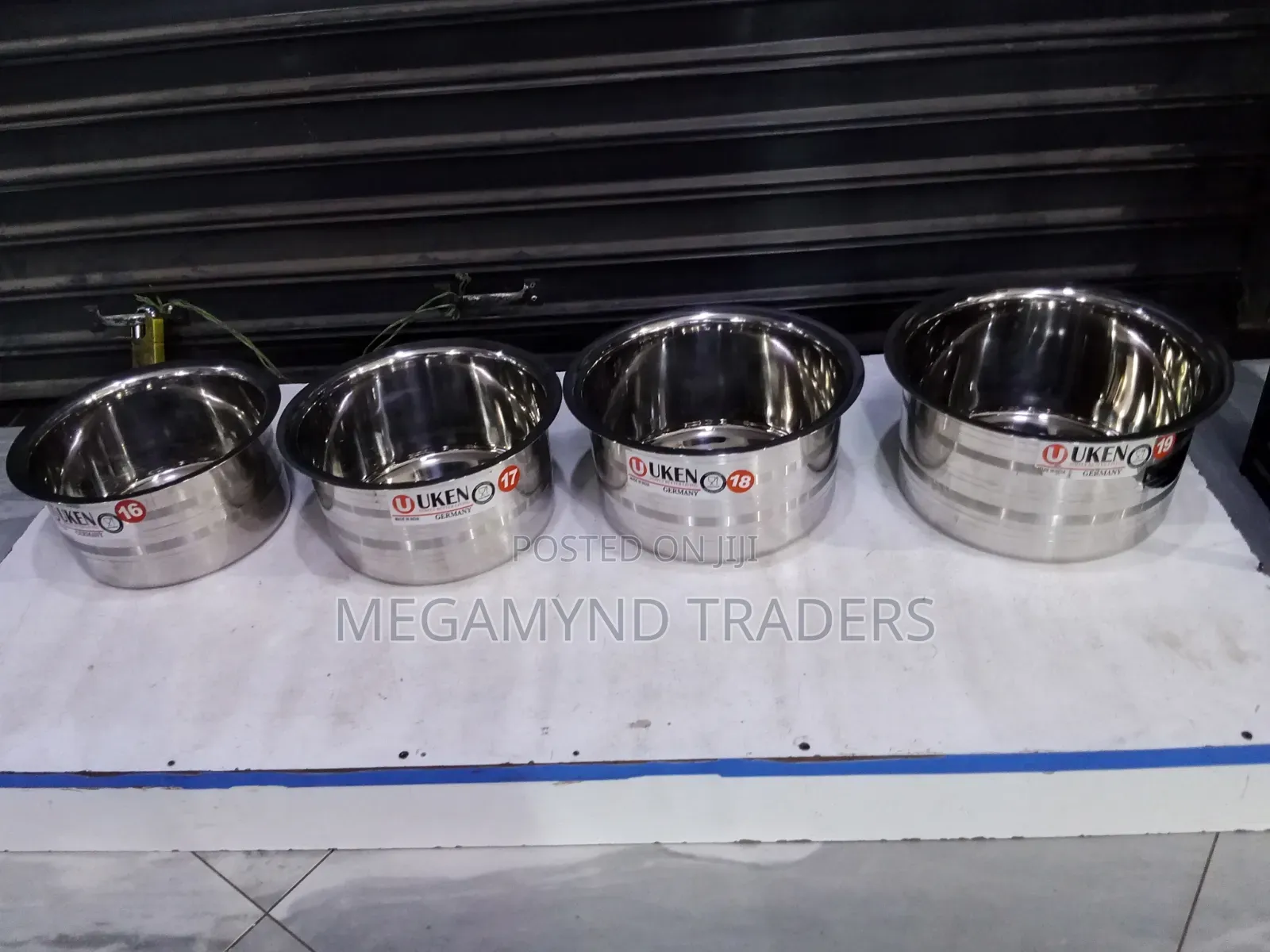 Stainless Steel Sufuria 4pc / UKEN Stainless Steel Cookware