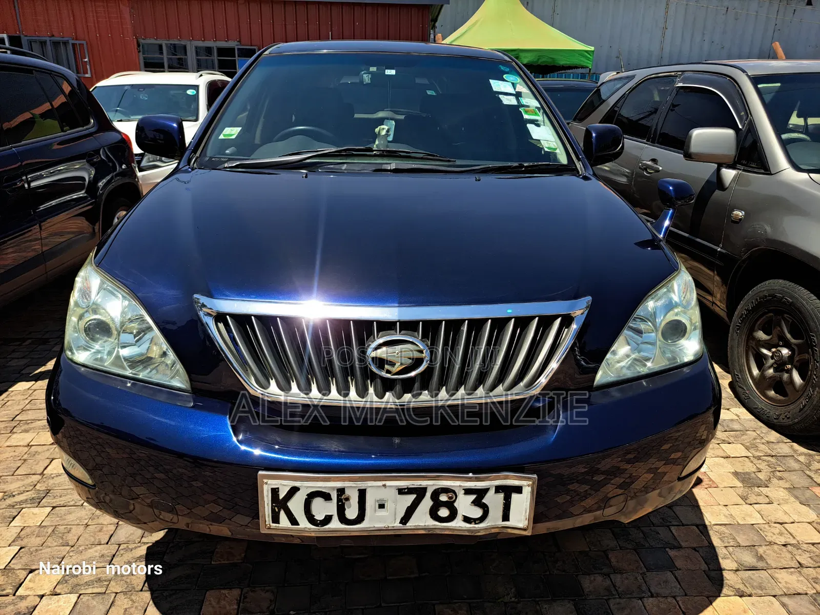 Toyota Harrier 2012 Blue